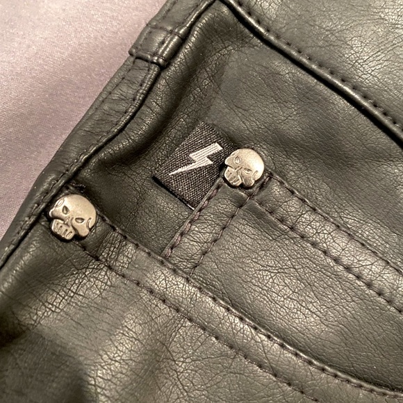 Tripp High Waist Faux Leather Pants (SIZE 9/29) - Picture 7 of 7